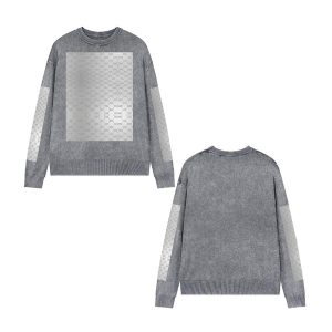 Bugzy Milan Men’s Vintage Crewneck Knit Sweater