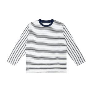 Bugzy Milan Kid's Striped Long Sleeve T-Shirt