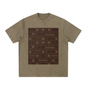 Bugzy Milan Vintage Washed Frayed T-Shirt