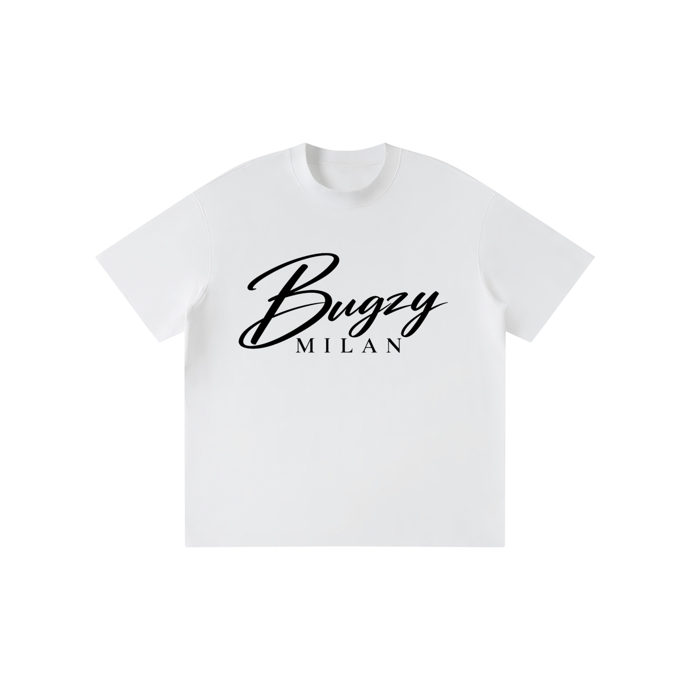 Bugzy Milan Kid’s Solid Crewneck T-Shirt - Image 2