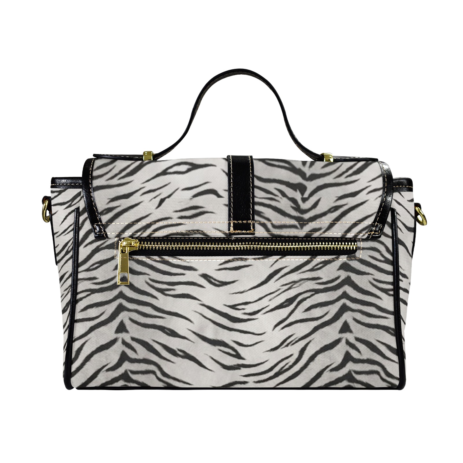 Bugzy Milan Leather Satchel-Brown Bag - Image 4