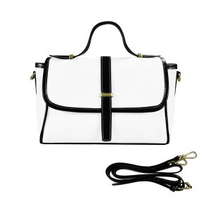 Bugzy Milan White Leather Satchel Bag