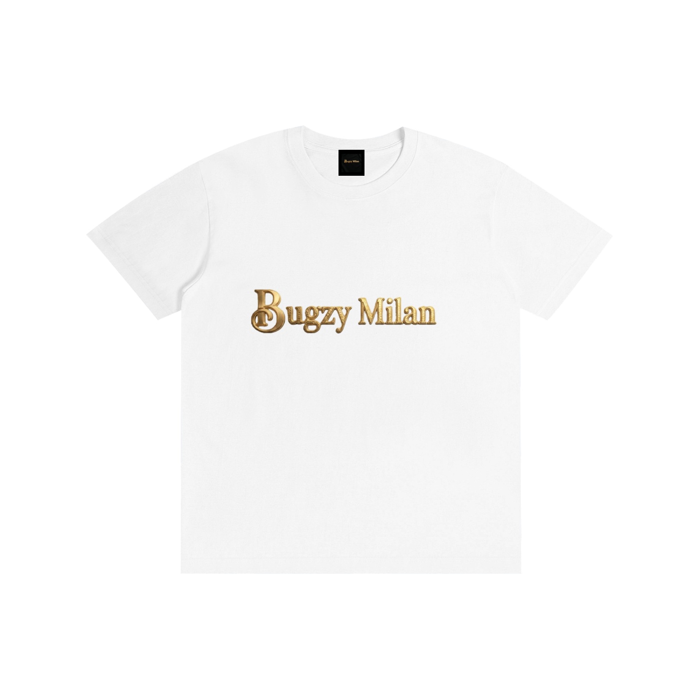 Bugzy Milan Cotton Unisex T-Shirt - Image 2