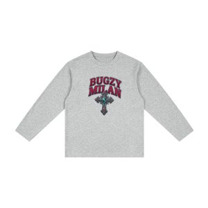 Bugzy Milan Kid's Drop Shoulder Long Sleeve T-Shirt