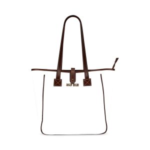 Bugzy Milan Classic White Tote Bag