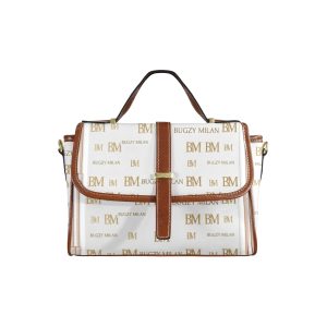 Bugzy Milan Leather Satchel-Brown Bag