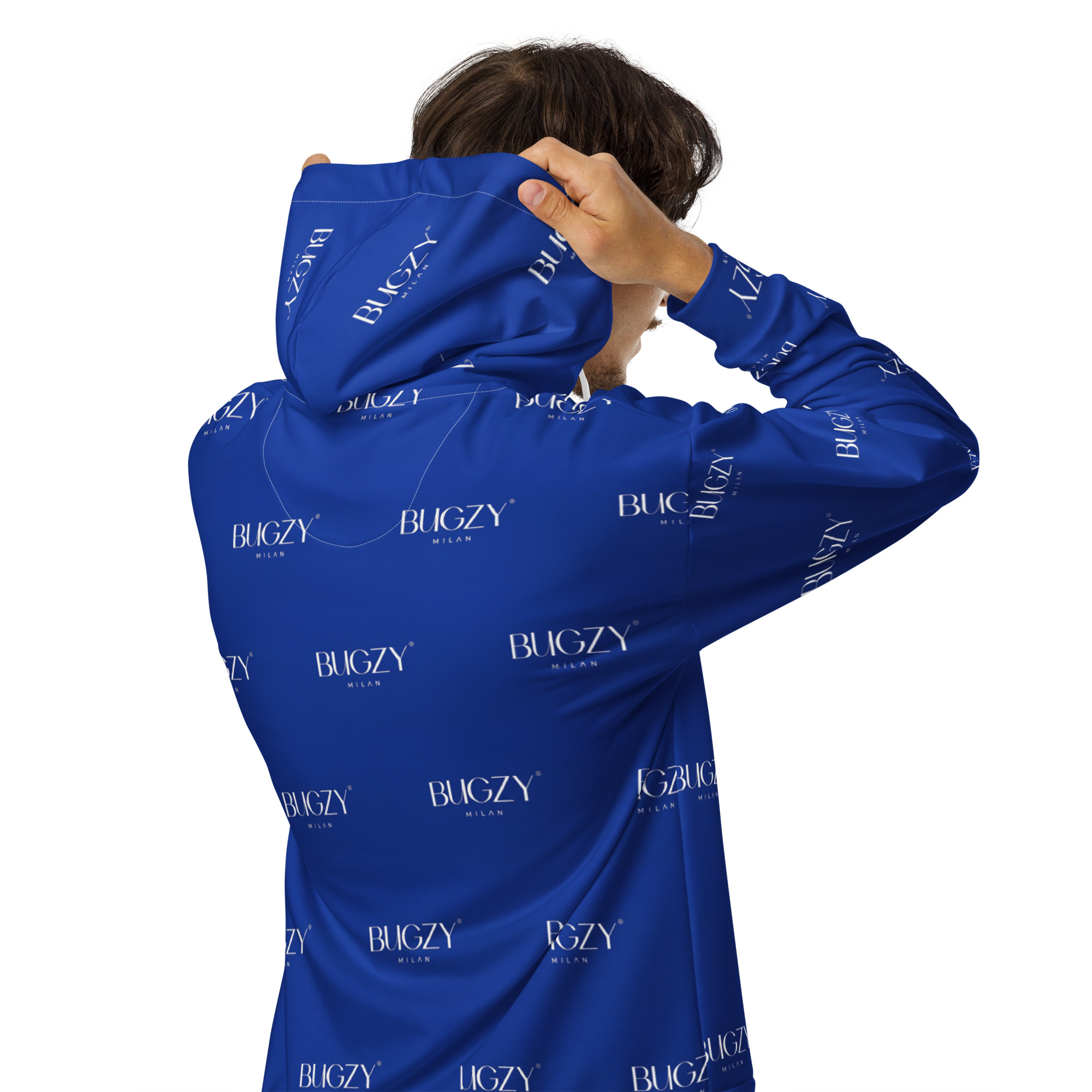 Bugzy Milan Unisex zip hoodie - Image 3