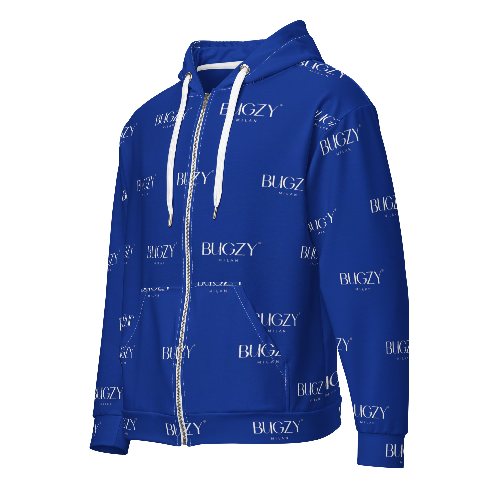 Bugzy Milan Unisex zip hoodie - Image 4
