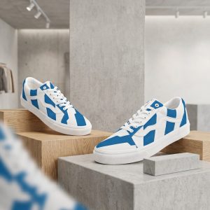Bugzy Milan Low-Top Canvas Sneakers